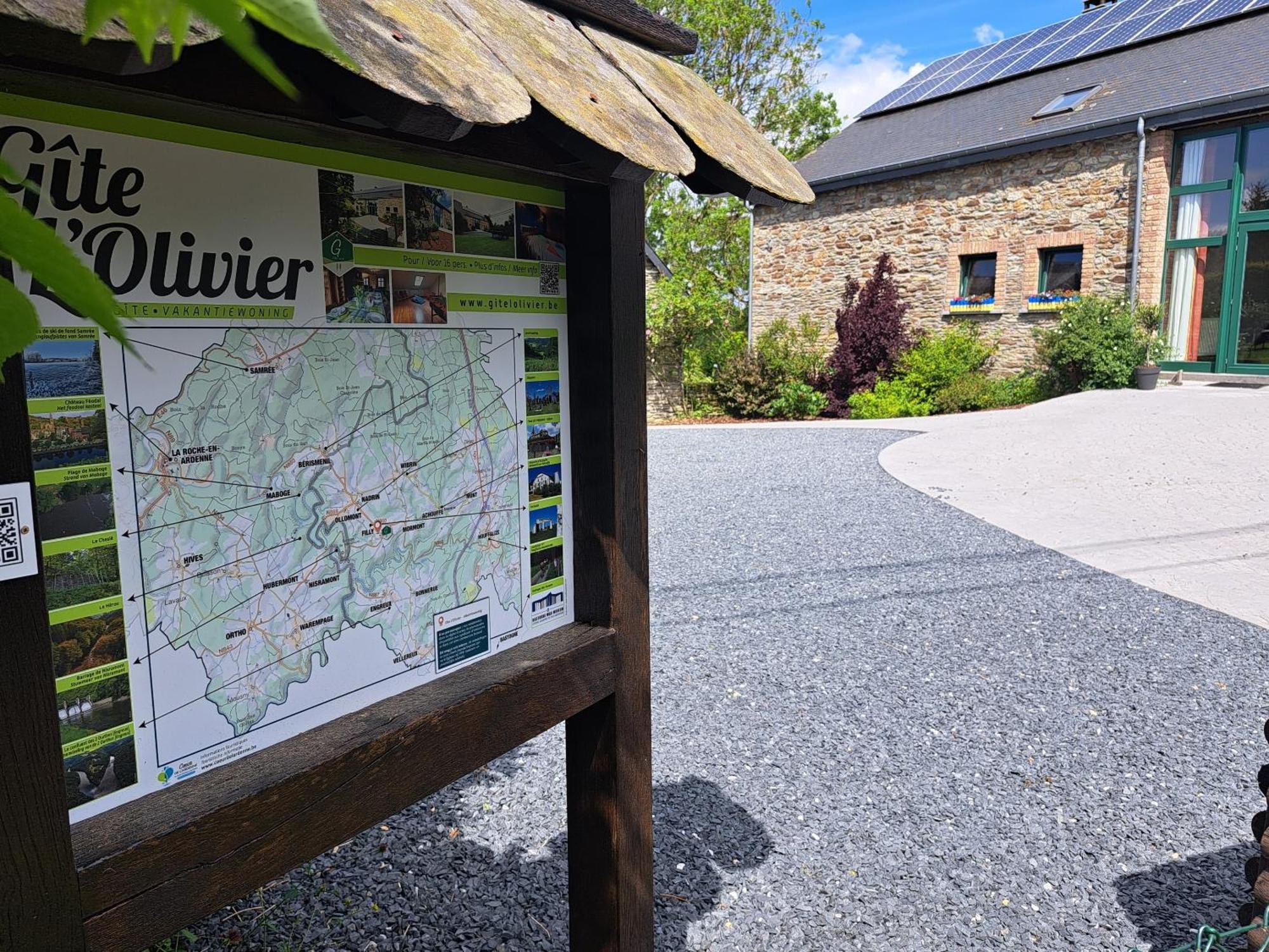 Gite L'Olivier A Filly - Nadrin, Entre Houffalize Et La Roche-En-Ardenne 外观 照片